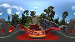 VR 360 Video of Top 5 CRAZY Roller Coaster Rides 4K Virtual Reality