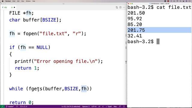 Find The Largest Number In A File | C Programming Example смотреть онлайн