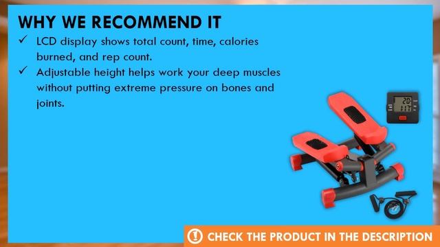 KYY Indoor Fitness Stair Stepper Review - Best Home Step Machine