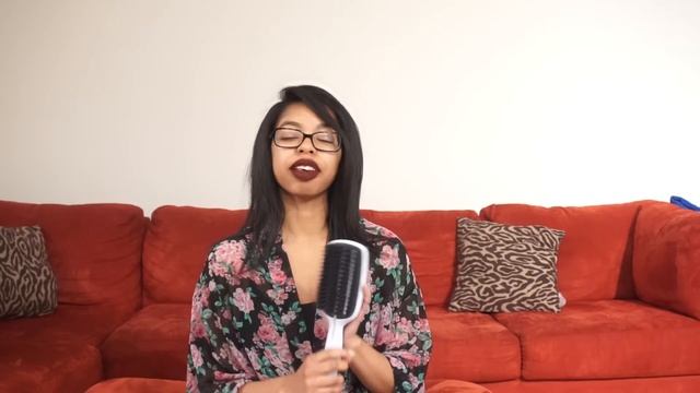 The Best Brush for Blowouts on Natural Hair | Tangle Teezer Blow Styling Tool смотреть онлайн