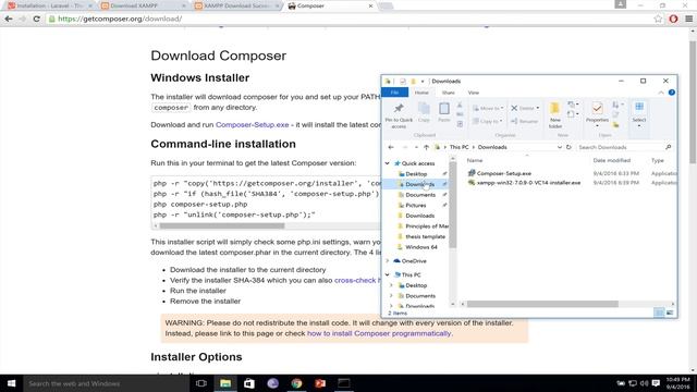 Laravel 5.3 tutorials #4 Installing Laravel 5.3 on Windows смотреть онлайн