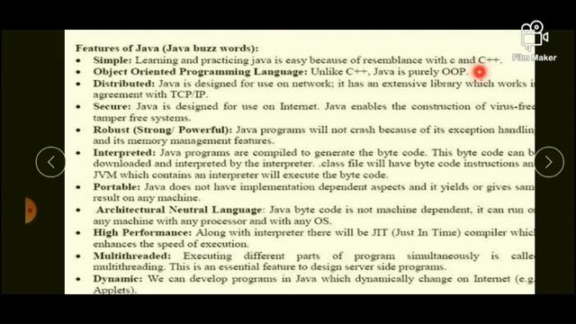 History and Features of JAVA. смотреть онлайн