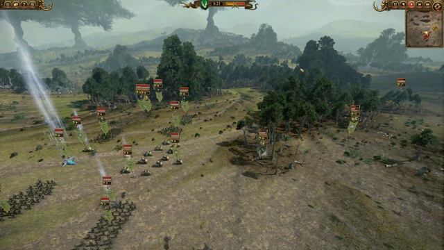 Total War: WARHAMMER II Epic Wood Elf Battle, Defense of the Oak! смотреть онлайн