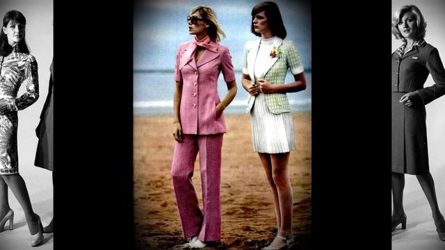 Мода 70-х годов. Показ мод / Fashion Of The 70s. Fashion Show
