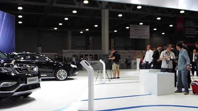 Стенд GEELY на Московском автосалоне 2016 смотреть онлайн