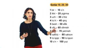 Числа на узбекском | Урок 11 | Узбекский язык для начинающих