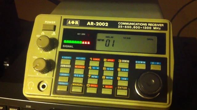 AOR AR-2002 Communications Receiver Scanner смотреть онлайн