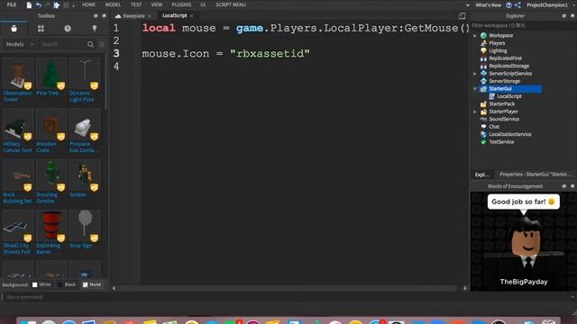 How To Add Custom Cursor In Your Roblox Game