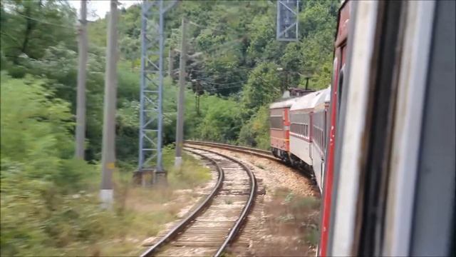 SOFIA -BANSKO TRAIN JOURNEY PART 1. BDZ SOFIA -SEPTEMVRI -БДЖ СОФИЯ - СЕПТЕМВРИ смотреть онлайн