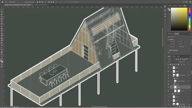 Presentation techniques for Architects | 2D drawings from SketchUp | Geo Creations смотреть онлайн