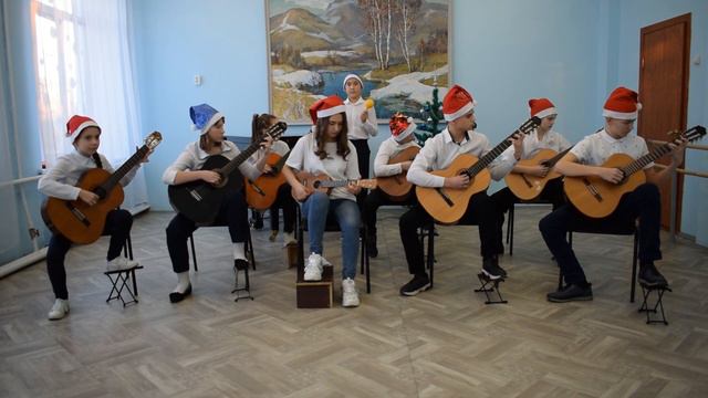 Ансамбль "Золотые гитары". "Колокольчики" смотреть онлайн