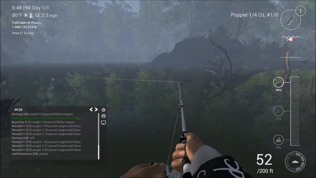 How to Use Poppers! | Fishing Planet смотреть онлайн