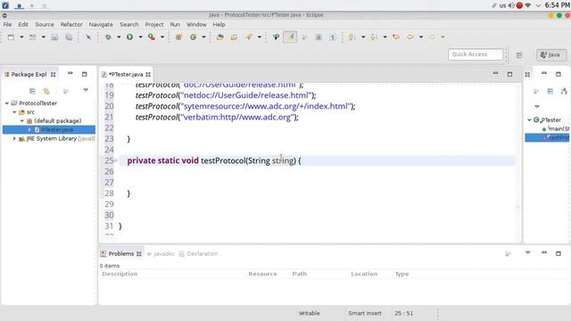 85 JAVA Networking protocol tester смотреть онлайн