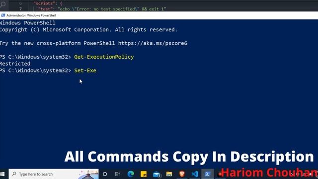 nodemon.ps1 cannot be loaded because running scripts is disable on this system Problem Fixed || Nod смотреть онлайн