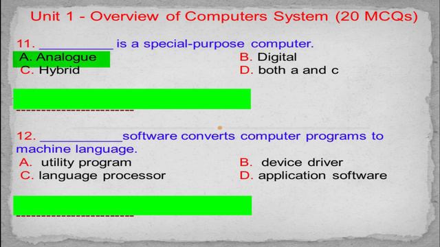 Lecture No 1 | 11th Class SLO-Based | Computer Science MCQs | @ASKRARE смотреть онлайн