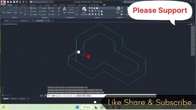 Making a Isometric Drawing in Autocad for beginners. How to make isometric drawing in Autocad. смотреть онлайн