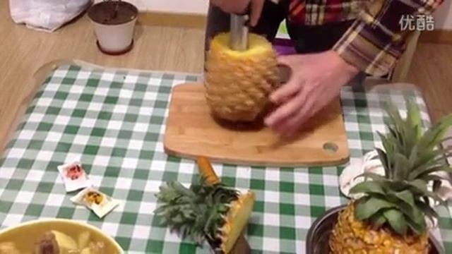 Аксессуары Ананас Слайсеры Фрукты Нож Резак (aliexpress) 削菠萝的神器 Fruit Knife Cutter смотреть онлайн