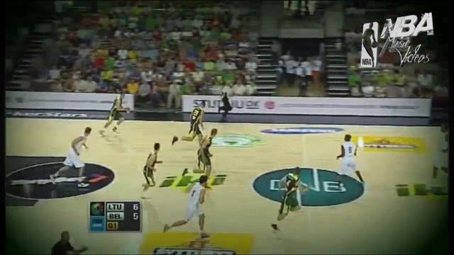 Donatas Motiejūnas vs. Belgium (19 Points) [NBAMV] #RoadToEuroBasket2013 смотреть онлайн