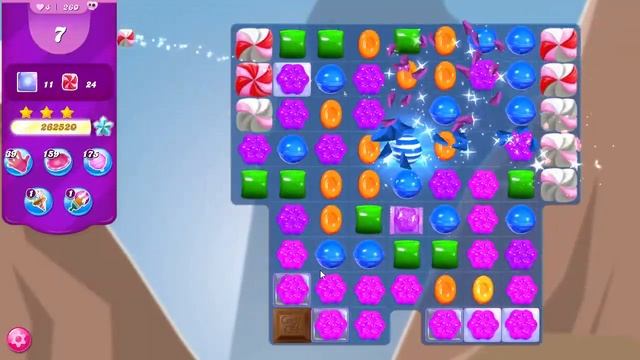 Candy Crush Saga LEVEL 260 NO BOOSTERS смотреть онлайн