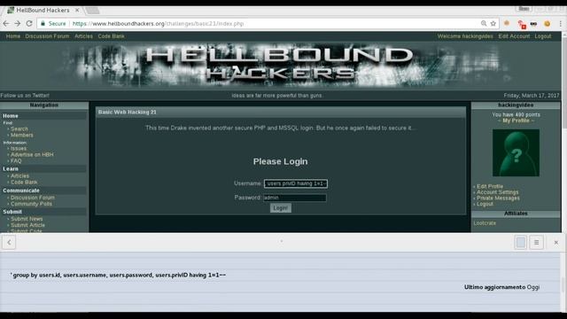 Hellbound Hackers - Basic Web 21 смотреть онлайн