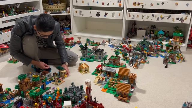 LEGO Minecraft Is SO Underrated: Building A Massive World Diorama!