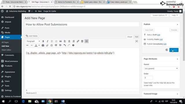 How to Allow Post Submissions from the Frontend in WordPress смотреть онлайн