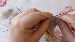 ???Носки спицами. ленивый жаккард. Узор для вязания по кругу.