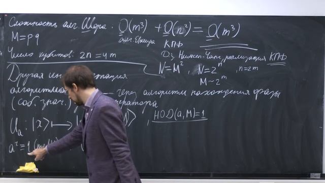 Лекция 12. А.С.Трушечкин. Квантовые вычисления смотреть онлайн