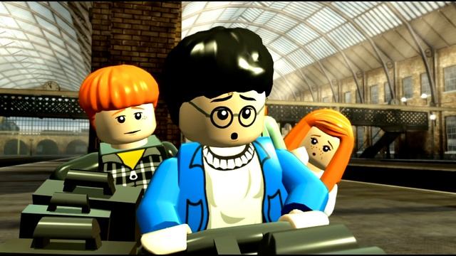 LEGO Harry Potter Ремастер Годы 1-4 {PS4} прохождение #1 — ХОГВАРТС смотреть онлайн