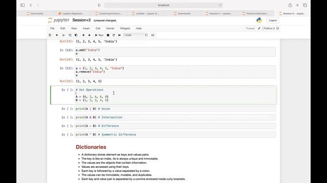 sets python смотреть онлайн