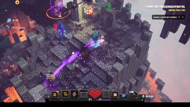 Basaltdeltas | Minecraft Dungeons Flames of the Nether DLC смотреть онлайн