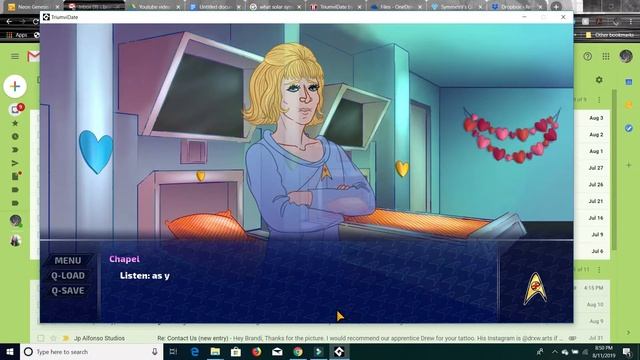 Triumvidate: A Star Trek Dating Sim смотреть онлайн