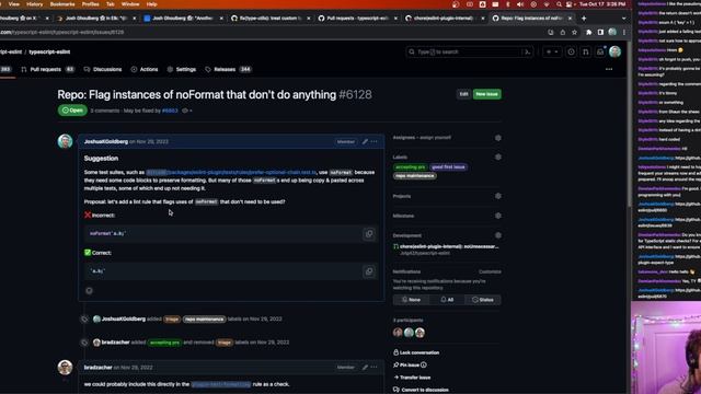 October 17th, 2023: Old typescript-eslint PRs Maintenance смотреть онлайн