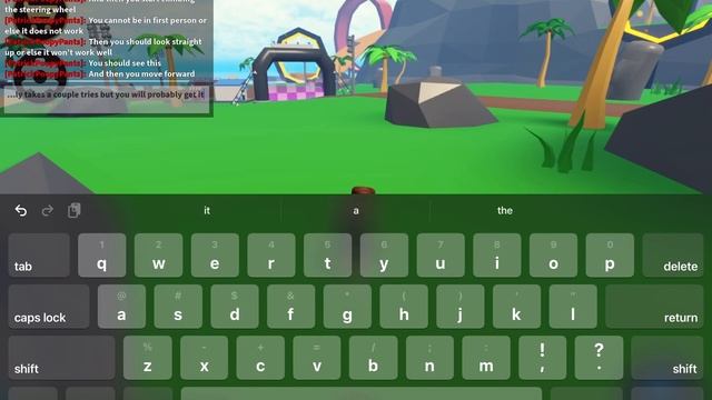 How to fly a golf cart in Tropical Resort Tycoon in Roblox! смотреть онлайн