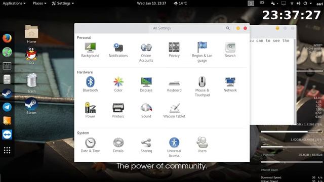 Debian 9 Stretch Review with Gnome Desktop смотреть онлайн