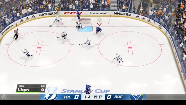NHL 22 Карьера игрока. Первый сезон. Плей-офф. Тампа Бэй 1