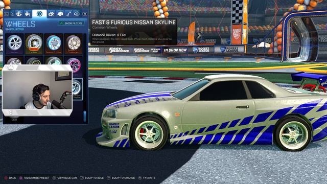 ROCKET LEAGUE FAST & FURIOUS NISSAN SKYLINE REVIEW! TOKYO DRIFT PLAYER ANTHEM смотреть онлайн