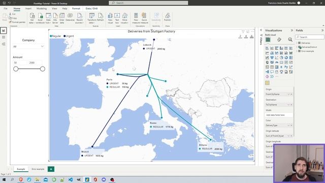 Arreglar errores de Flow Map en Power BI смотреть онлайн