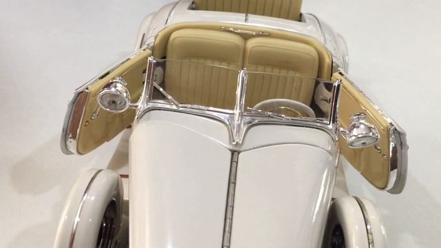 Maisto 1936 Mercedes-Benz 500k Typ Roadster Review смотреть онлайн