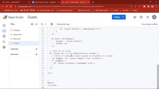 Create Website with Google Apps Script - Free Source Code (No.04) смотреть онлайн