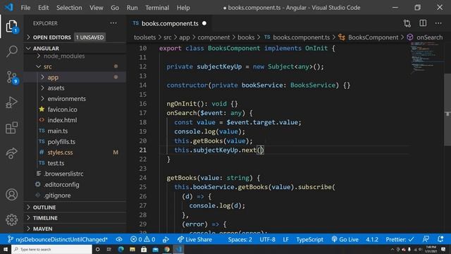 Angular Search - RxJS - debounceTime and distinctUntilChanged смотреть онлайн