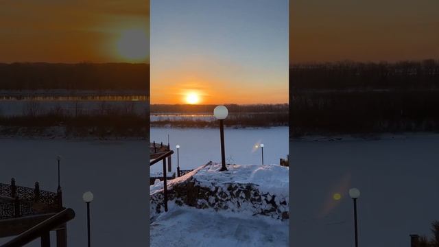 Набережная Павлодара #павлодар #красивыйгород #набережная #иртыш #закат смотреть онлайн