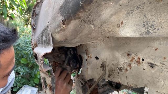 Restoration Of A 27-year-old DAEWOO Car | Engine