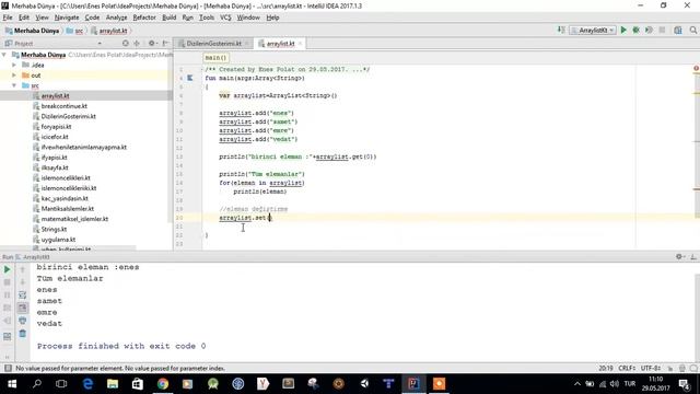 030. Kotlin'de 'ArrayList' Kullanımı смотреть онлайн