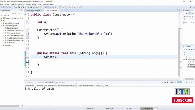 13. Constructors | JAVA Programming বাংলা টিউটোরিয়াল смотреть онлайн