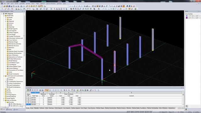 Проба Dlubal RFEM + Tekla Structures. Материалы для изучения смотреть онлайн