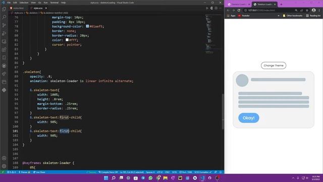 How To Create Skeleton Loading Animation With CSS | CodeEd by Pranav смотреть онлайн