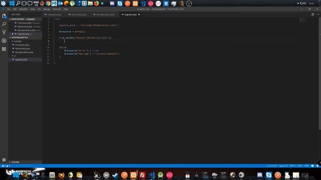 Android shopping app tutorial Part 1 (customer table MYSQL & PHP) смотреть онлайн