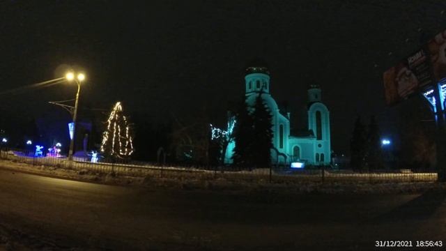Луганск, Новогодняя Луганская Сказка, Ул. Советская, 31 декабря 2021 смотреть онлайн