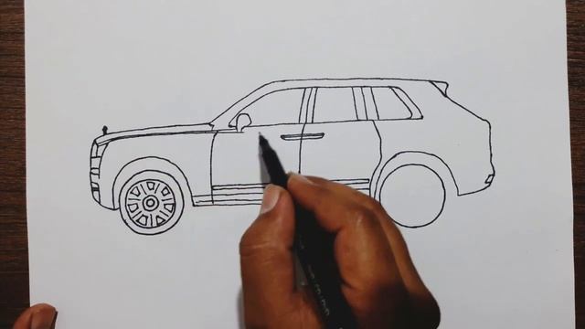 How to draw Rolls Royce Cullinan смотреть онлайн
